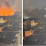 فيديو يوثق لحظة القصف الإسرائيلي المكثف على شرق طهران