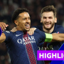 Champions League Highlights: Paris Saint-Germain 4-0 Atalanta