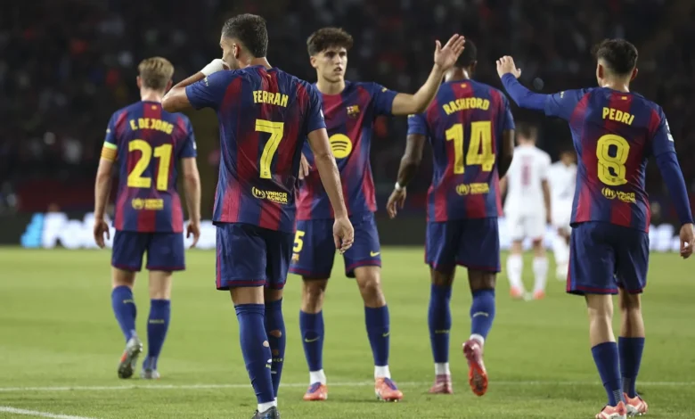 برشلونه الاسباني ، برشلونه ، الكتلوني ، الدوري الاسباني